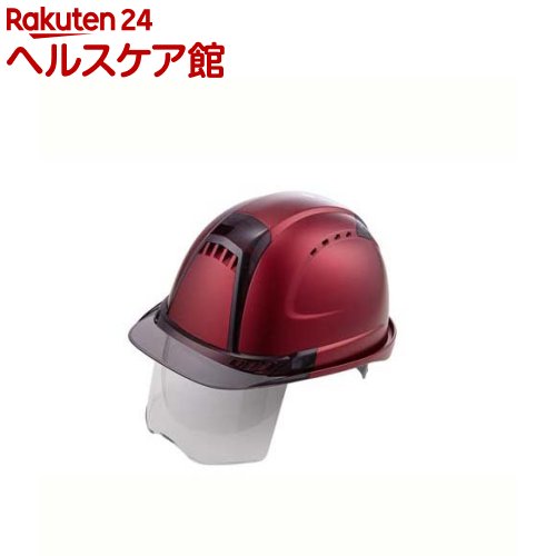 TOYO メタリックマットペンキ塗り安全帽 391F メタリックマットレッド NO.391FSMMRD(1個)【トーヨー(TOYO)】