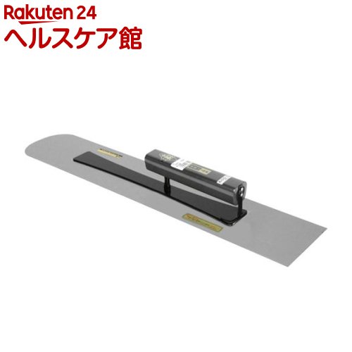 金長 土間鏝 本焼0.7 黒塗角柄 600mm(1本)【金長】