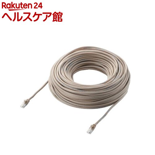 エレコム LANケーブル CAT6 1000BASE-TX 50m ツメ折れ防止 やわらか LD-GPT／LG50／RS(1本)【エレコム(ELECOM)】｜24 ヘルスケア館