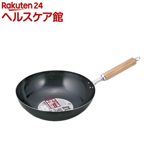 厳選素材 鉄いため鍋 28cm GR-9749(1コ入) 厳選素材 鉄いため鍋 28cm GR-9749(1コ入)