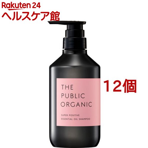 ザパブリックオーガニック スーパーポジティブ DR シャンプー(480ml*12個セット)【ザ パブリックオーガニック(THE PUBLIC ORGANIC)】