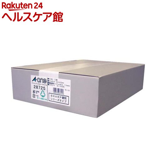 エーワン ラベルシール パソコン ワープロ SHARP 書院 12面 84×42mm 28725(500シート)【エーワン】[宛名シール 宛名ラベルシール タックシール a-one]