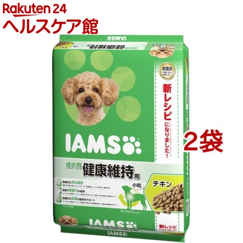 楽天市場】アイムス成犬用健康維持用チキン小粒( 8kg×2袋セット