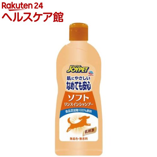楽天市場 ジョイペット ソフトリンスインシャンプー全犬用 350ml More ジョイペット Joypet ケンコーコム