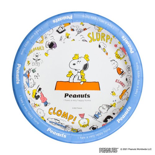 スヌーピーレトロパターン ストロングプレート cm P06rp 6枚入 240袋組 サンナップ Silk Music Com