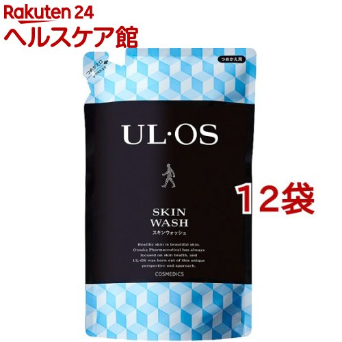 ウルオス(UL・OS／ウル・オス) 薬用スキンウォッシュ(420ml*12袋セット)【ウルオス(UL・OS)】[清潔 皮膚 ボディウォッシュ スキンケア 大塚製薬]