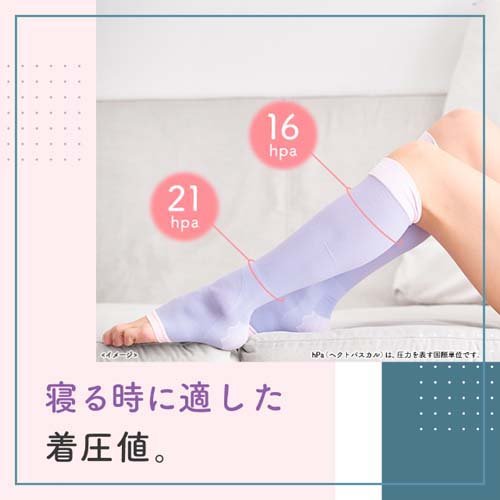楽天市場 寝ながらメディキュット 着圧 ソックス ショート Lサイズ 1足 メディキュット Qtto 寝ながらメディキュット ショート 着圧 ケンコーコム