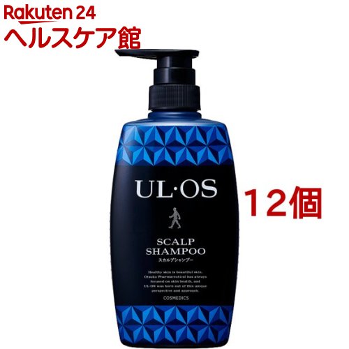 ウルオス(UL・OS／ウル・オス) 薬用スカルプシャンプー(500ml*12個セット)【ウルオス(UL・OS)】[ノンシリコン スカルプ 清涼感 パラベンフリー]