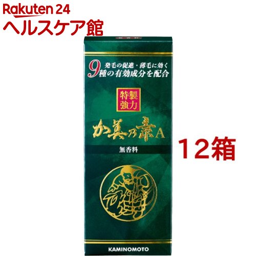 特製豪然たる加美乃素A 無芳ばしさ(180ml*12箱書き割り)【加美乃素】