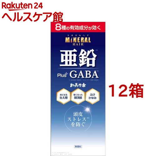 全国組立設置無料 薬用加美乃素 ミネラルヘア 育毛剤 180ml 12箱セット Fucoa Cl