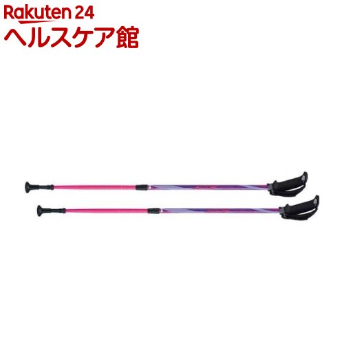 HATACHI(ハタチ) ウォーキングポール フリーアルミDフィット2 WH1022 パープル(68)(2本入)【HATACHI(ハタチ)】
