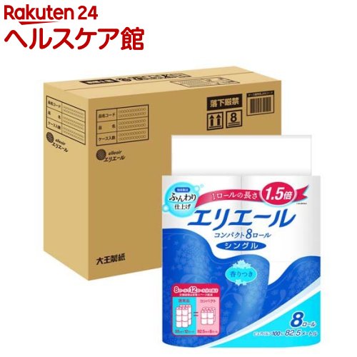 楽天市場】エリエール イーナ トイレットティシュー ダブル(12ロール*6