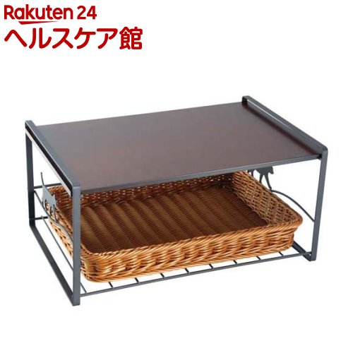 下村企販 トースターラック ネコ 洗えるバスケット付き 43.5*30.5*21cm 38122(1個)