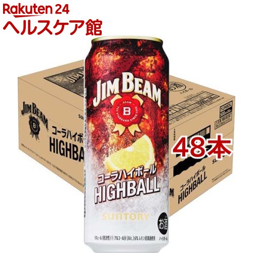 3437円 公式ショップ サントリー ジムビームハイボール コーラハイボール 缶 500ml 48本セット