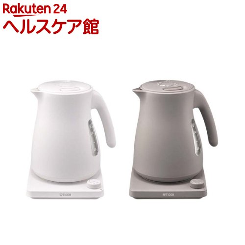 タイガー魔法瓶 QUICK＆SAFE+ 蒸気レス電気ケトル 温度調節機能つき PTV-A120(1台)