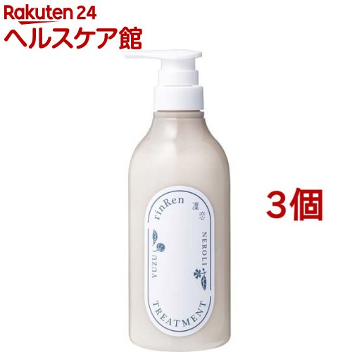 凜恋 レメディアル トリートメント ユズ＆ネロリ(480ml*3個セット)【凜恋】