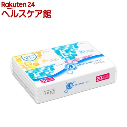 楽天市場】ポケットモンスター 水に流せるプリントティシュ(16枚(8組