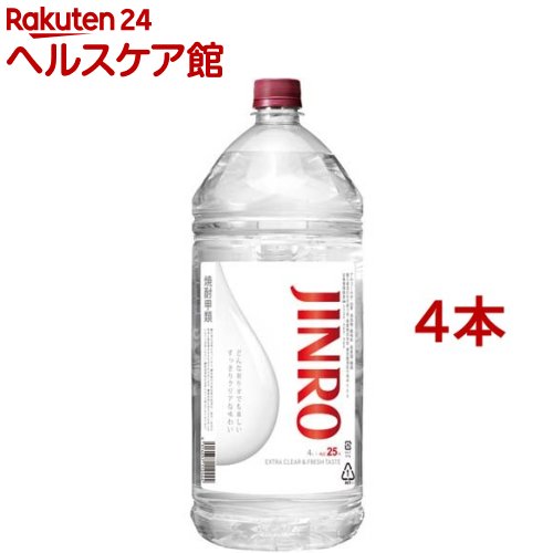 JINRO 25度(4L*4本セット)【眞露(JINRO)】