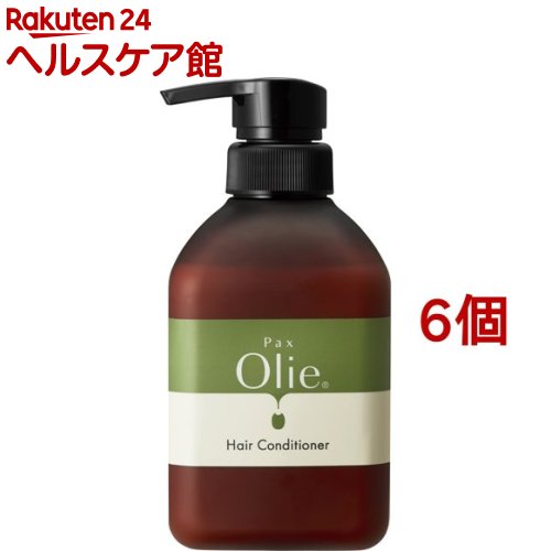 パックスオリー ヘアコンディショナー(450ml*6個セット)【パックスオリー】[オリーブ 地肌ケア 敏感肌 頭皮]