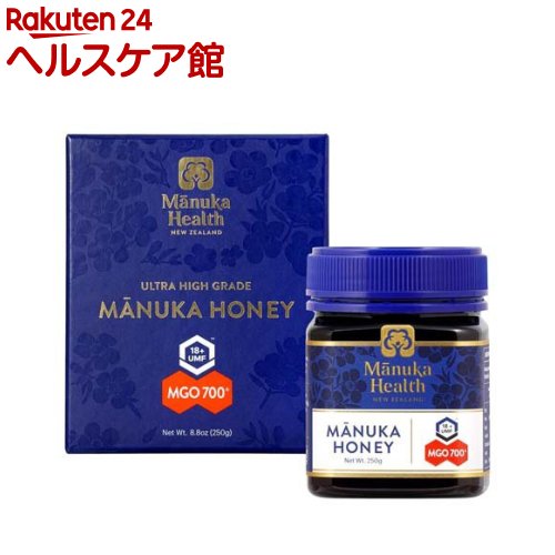 正規輸入品 マヌカヘルス MGO700+ UMF18+ マヌカハニー(250g)【マヌカヘルス】[プレミアムグレード品 UMF15以上]