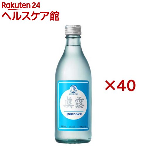 眞露 is back Alc.16%(20本入×2セット(1本360ml))【眞露(JINRO)】