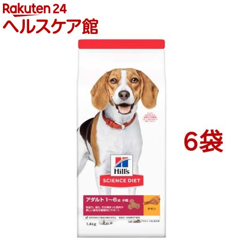 人気no 1 本体 楽天市場 サイエンスダイエット アダルト 小粒 成犬用 1 4kg 6袋セット サイエンスダイエット ケンコーコム 最先端 Lexusoman Com