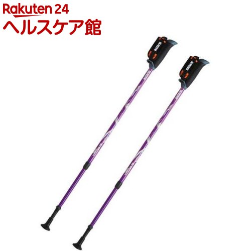 HATACHI(ハタチ) ウォーキングポール DFP プログレッシブズーム WH1120 パープル(68)(2本入)【HATACHI(ハタチ)】｜24 ヘルスケア館