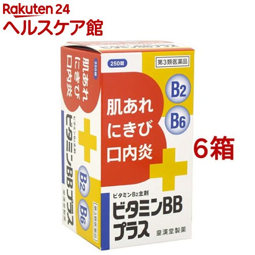 【第3類医薬品】ビタミンBBプラス「クニヒロ」(250錠*6箱セット)【クニヒロ】|24 ヘルスケア館