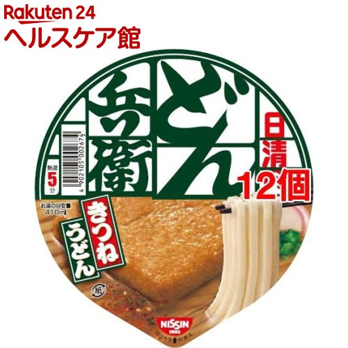 日清のどん兵衛 きつねうどん 西(12コ入)【日清のどん兵衛】