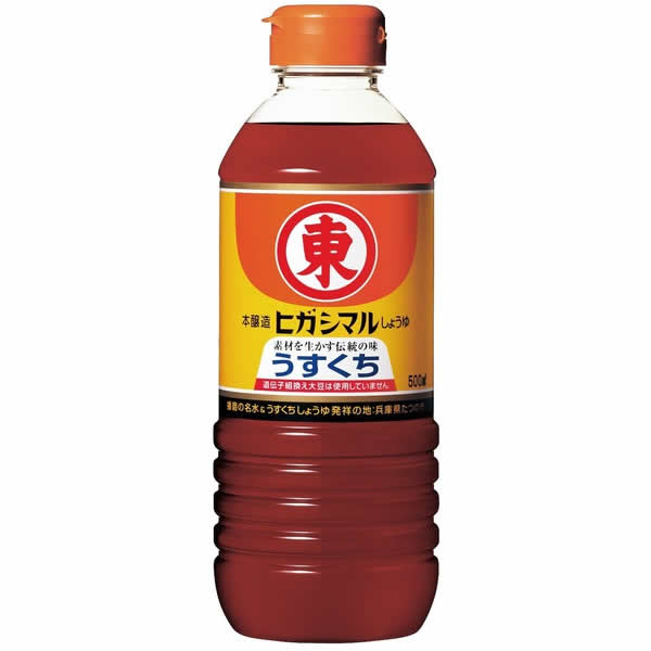 ヒガシマル醤油 うすくちしょうゆ 500ml PET 薄口醤油 薄口しょうゆ ランキング第1位