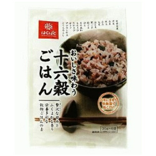 はくばく 十六穀ごはん 国内正規品 180g 贈る結婚祝い 30g×6袋入