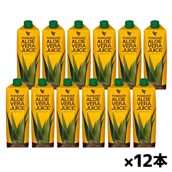 フォーエバー アロエベラジュース 12本 1000ml-