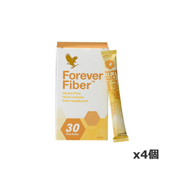 【4個セット】FLPフォーエバーファイバー（食物繊維含有食品）183g（6.1g×30本） [Forever Living Products] 11,088円