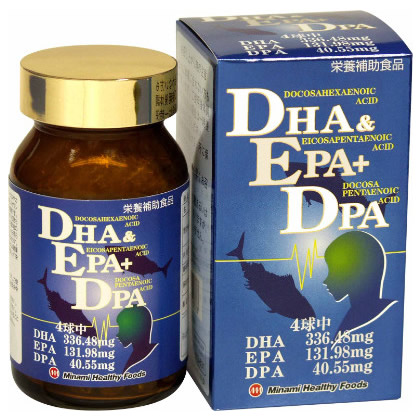 【楽天市場】DHA＆EPA+DPA(120球) [ミナミヘルシーフーズ]（サプリメント）：健康エクスプレス