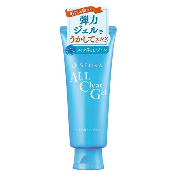 楽天市場】洗顔専科 SENKA オールクリアジェル クレンジング 150g
