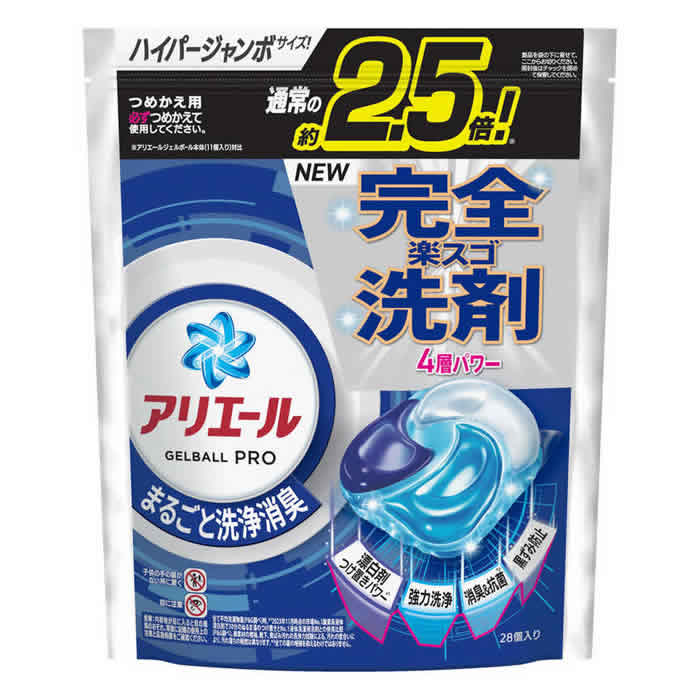 楽天市場】アリエール バイオサイエンス ジェルボール つめかえ用 超