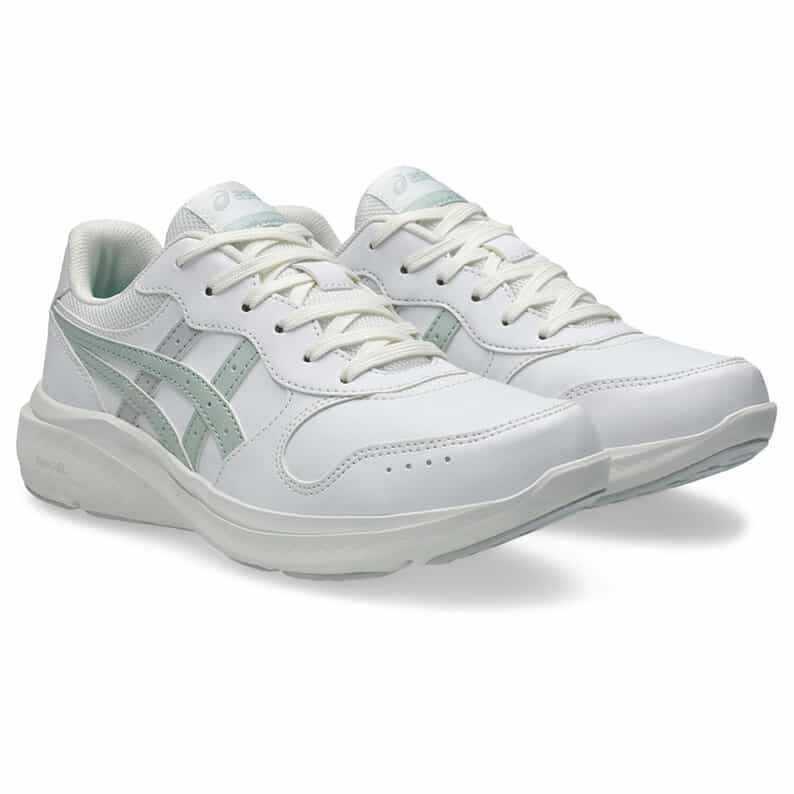 【送料無料】アシックス(asics) レディース 3E相当 ゲルファンウォーカー ホワイト×ライトミント 【1292A077】(レディース ウォーキングシューズ)