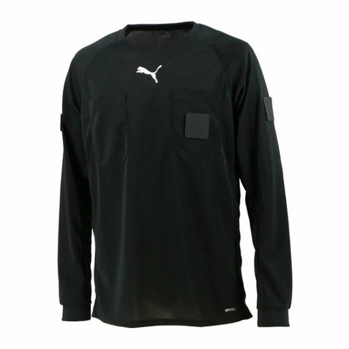 PUMA プーマ メンズ LS レフリーシャツ サッカー フットサル トップス ウエア 長袖 ロングスリーブ 審判 レフェリー 705378