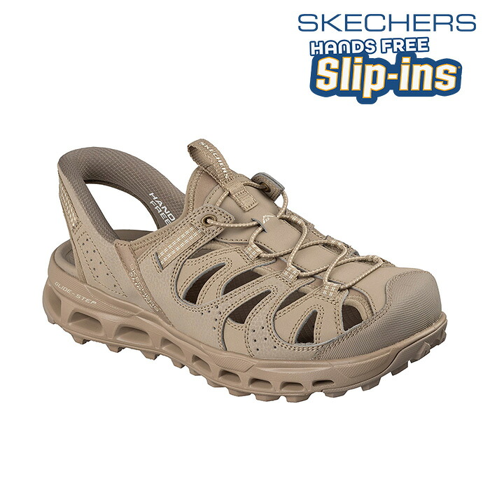 【送料無料】SKECHERS スケッチャーズ スリップインズ メンズ GLIDE-STEP グライドステップ TRAIL SANDAL サンダル カジュアル 237473