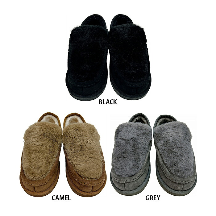 【送料無料】MEI メイ レディース FUR MOCCASIN OUTDOOR アウトドア タウン SHOES シューズ MOC モック MOCSHOES スリッポン モックシューズ 軽量 SHL253113