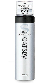 Mandom gatsby Hair styling Foam 185g Soft (4902806583212)