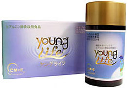 アダプトゲン製薬「ヤングライフ」240粒&times;3箱セット ヒアルロン酸吸収用食品ECM・E｜みさき健康食品