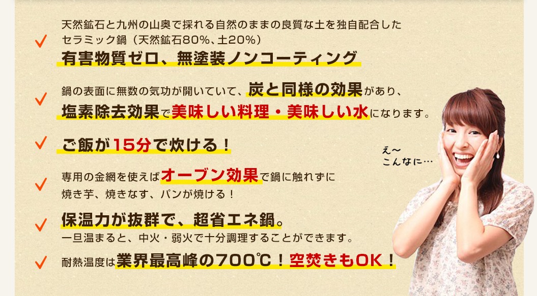 セラポット 各4色 送料無料 日本製 料理 鍋 空焚鍋 土鍋 燻製 保温力 高温鍋 ガス 天火 両手鍋 深型 浅型 煮る 炊く 焼く 遠赤外線 省エネ  かわいい おしゃれ