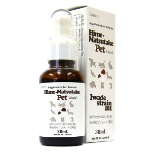 ▽姫マツタケ(岩出101株) 動物用サプリメント リキッドタイプ 30mL