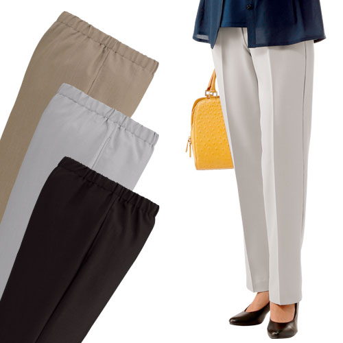 楽天市場】[日本製 スペースマスター夏の美脚見えパンツ 同サイズ3色組