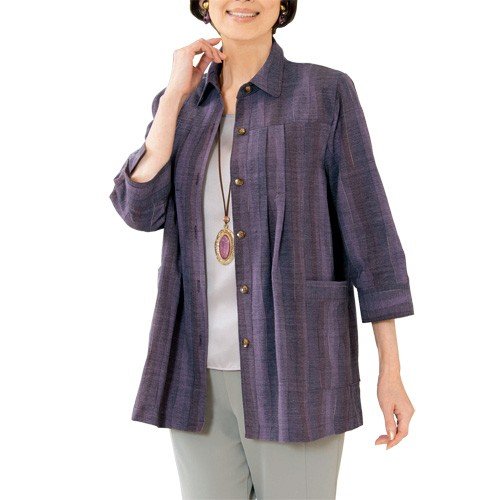 楽天市場】シャツジャケット 広島デニム ブルー レディース 日本製