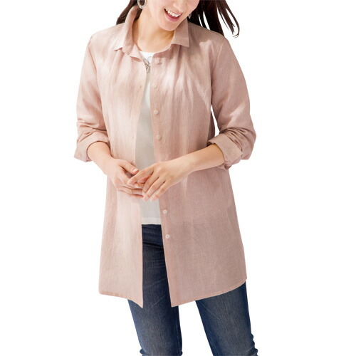 シャツ ブラウス レディース 日本製 ストライプ柄プリントロングブラウス 長袖 スタンドカラー 婦人服 ミセス シニア 女性 50代 60代 お母さん 紺　fuji　p24105 楽天市場】シャツ ブラウス レディース シニア 春夏 日本製