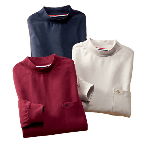 楽天市場】長袖 シャツ カットソー メンズ シニア FILA ポケット付