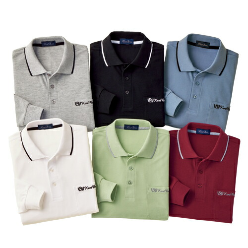 楽天市場】ポロシャツ 長袖 メンズ シニア リンクス 着回し自在