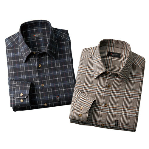 楽天市場】カジュアルシャツ ストライプ メンズ シニア 秋冬